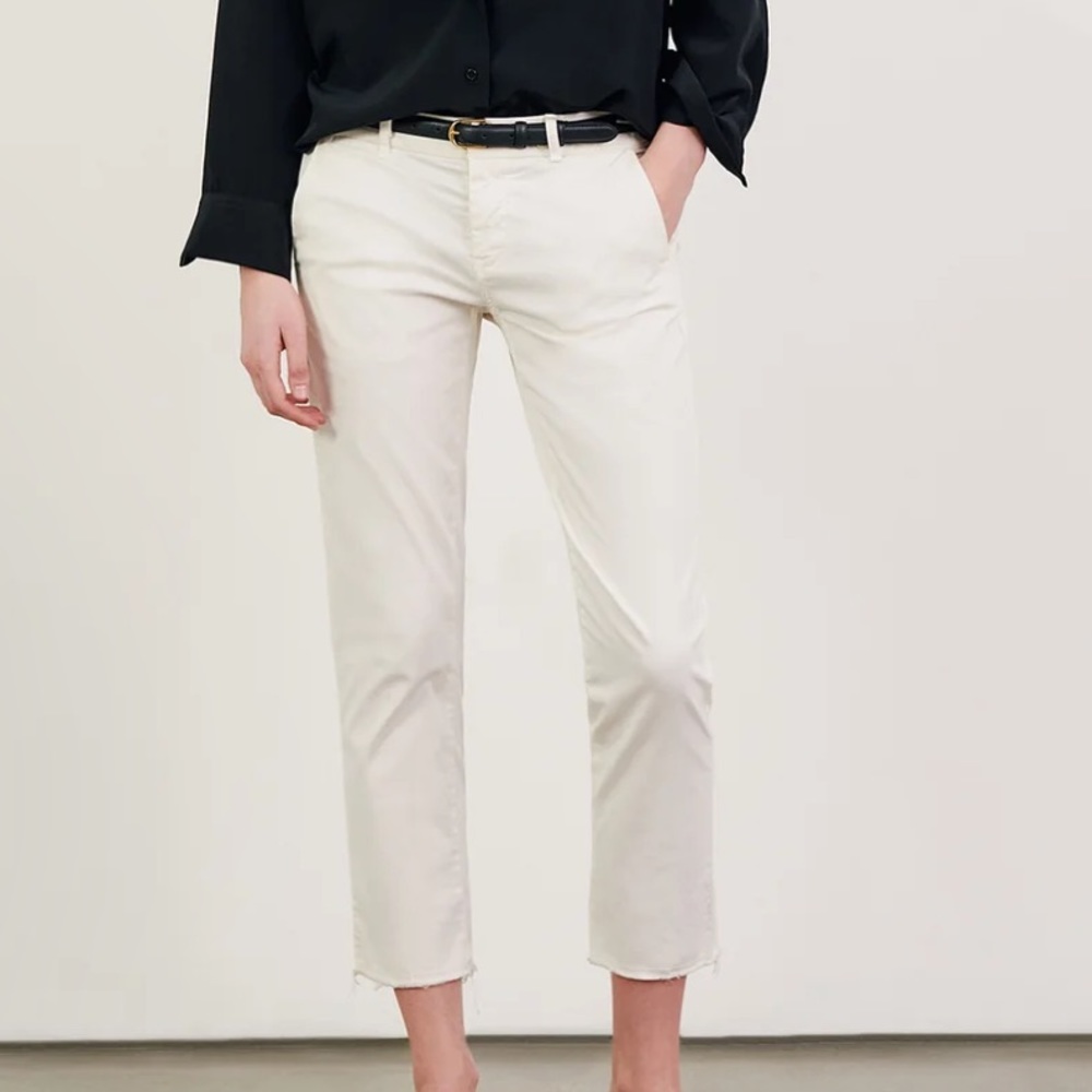 Nili Lotan Womens East Hampton Cropped Pants